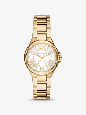 Michael Kors Mini Camille Gold-Tone Naisten Kello Kultaiset | FISGC1596