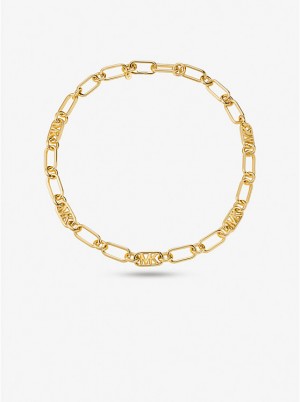 Michael Kors Precious Metal-Plated Brass Chain Link Naisten Kaulakoru Kultaiset | FITCD1560